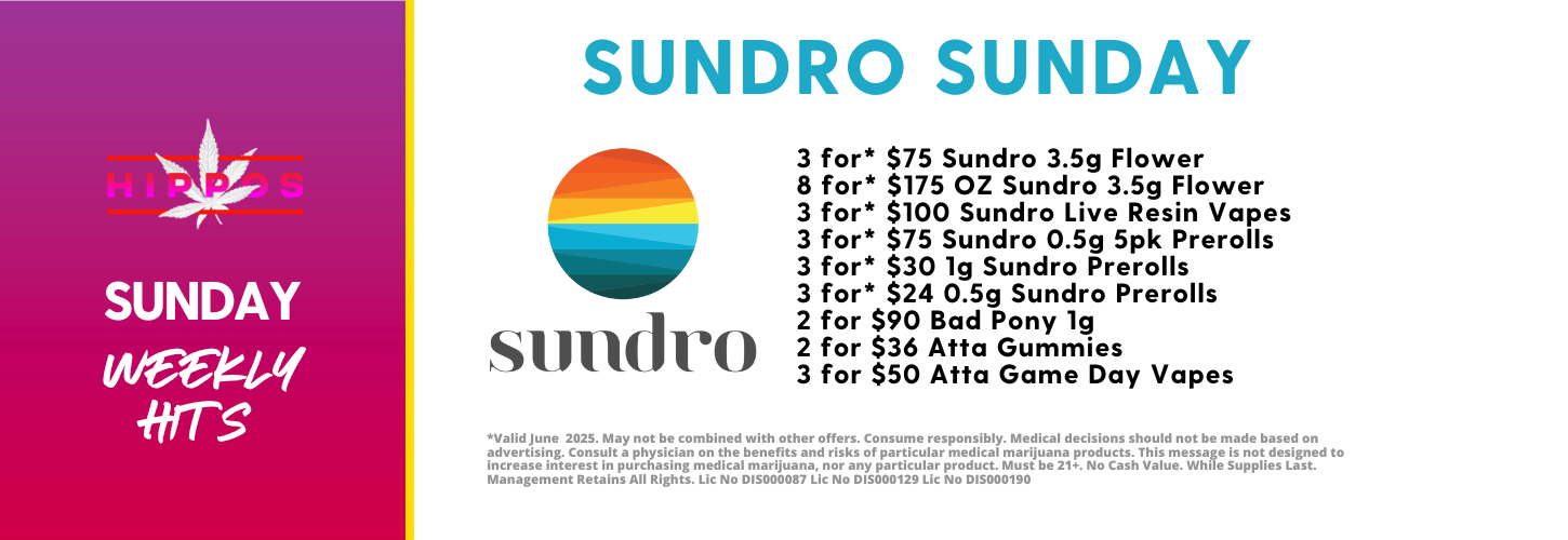 SUNDAY June 2025 Hippos Weekly Hits SUNDAY June 2025 Hippos Weekly Hits