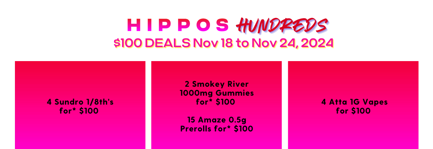 Hippos Springfield Hundreds Nov 18 to Nov 24 2024 Bundle Sale Deals