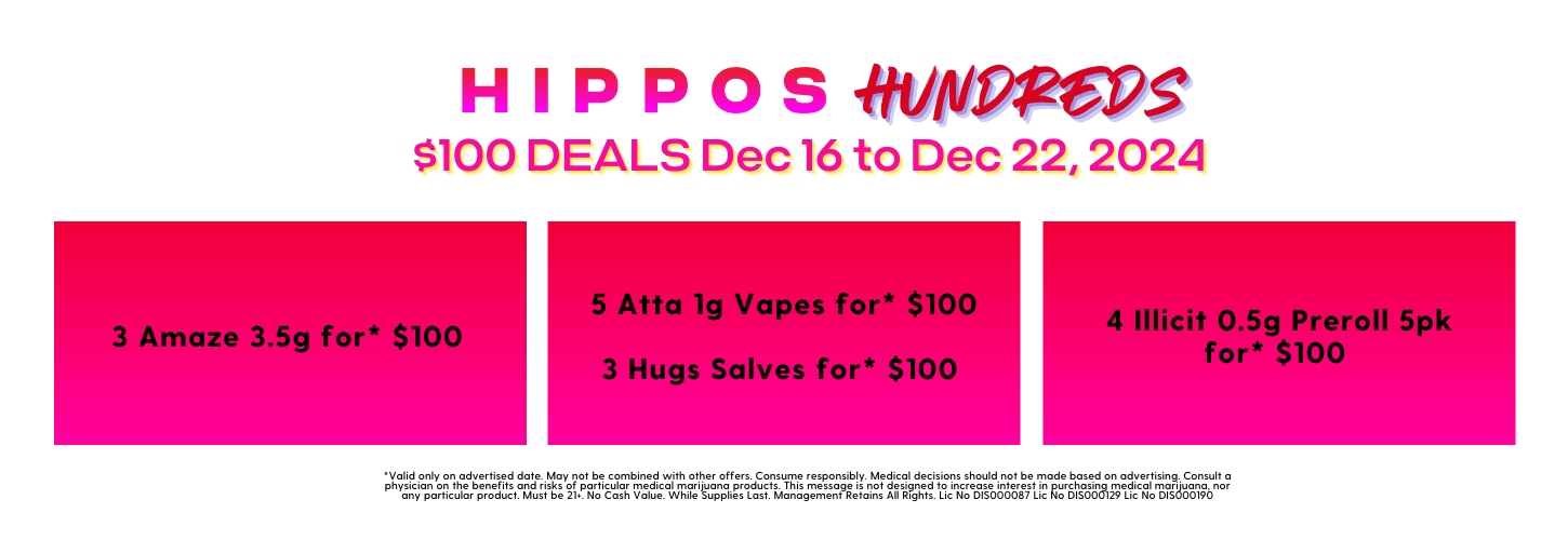 Hippos Hundreds 12.16-12.22 2024 Bundle Sale Deals