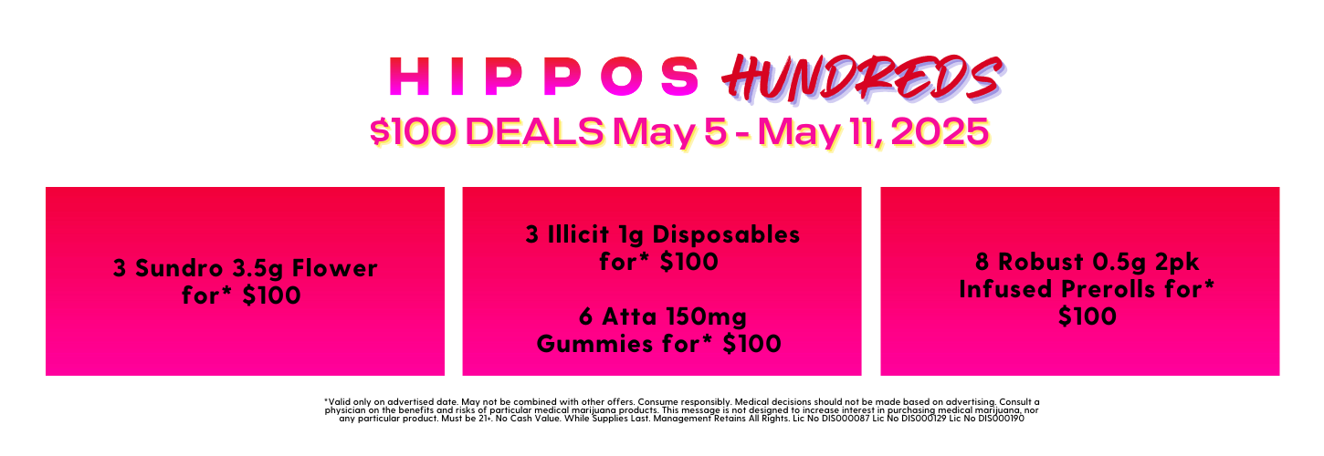 Hippos Hundreds 05.05 to 05.11.2025 Bundle Sale Deals Hippos Hundreds 05.05 to 05.11.2025 Bundle Sale Deals