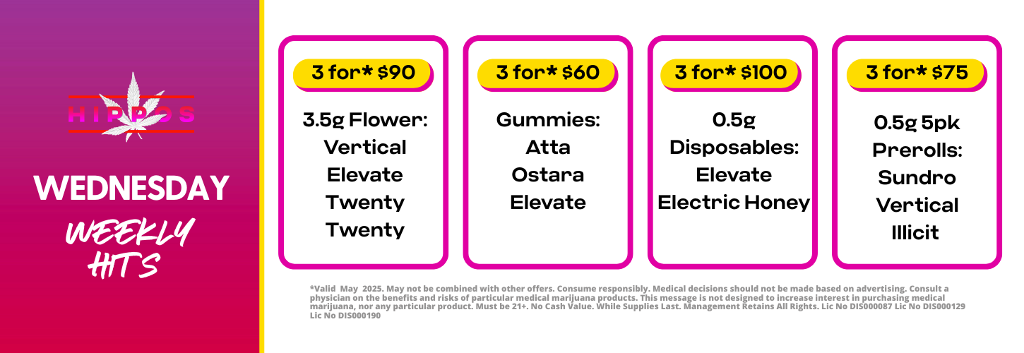 Wednesday May 2025 Hippos Weekly Hits Wednesday May 2025 Hippos Weekly Hits