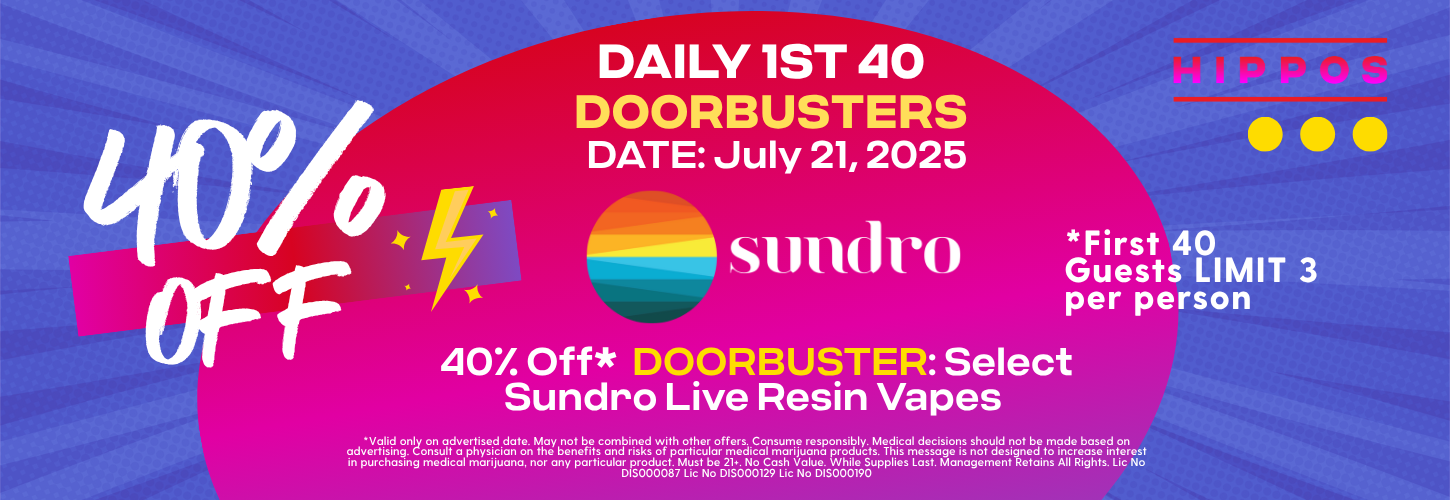 Hippos Daily Doorbusters Sale 07.21.2025 Hippos Daily Doorbusters Sale 07.21.2025
